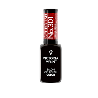 GEL POLISH 301 Locked in Red Hybrid nail polish 8ml - Victoria Vynn - Hudpleiegrossisten