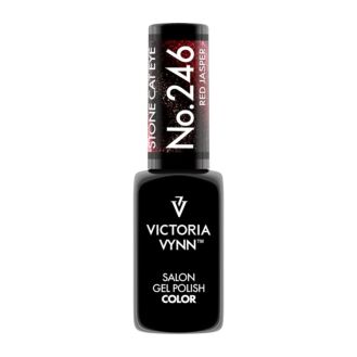 Gel Polish Color No. 246 Stone Cat Eye Red Jasper 8ml - Victoria Vynn