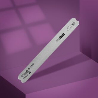 Metal nail file, straight, base EXPERT 20