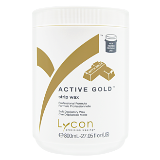 Active Gold strips Wax 800ml Lycon