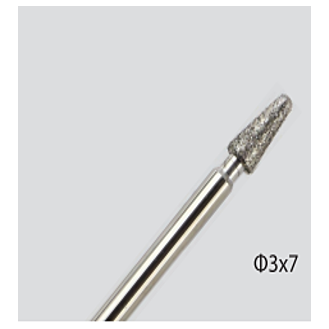 Drillbit diamant ø3x7 (rund tupp) - Bor/Fresere