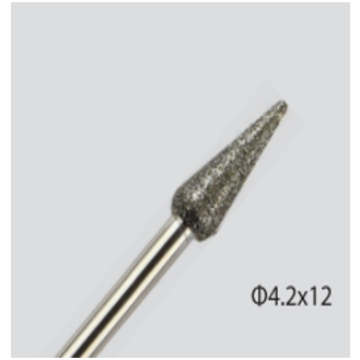 Drillbit diamant ø4,2x12 - Bor/Fresere