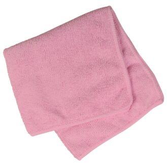 Mikrofiberklut rosa 20 pk 32 x 32 cm