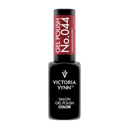 Gel Polish 044 Shimmering Red 8ml - Victoria Vynn - Hudpleiegrossisten