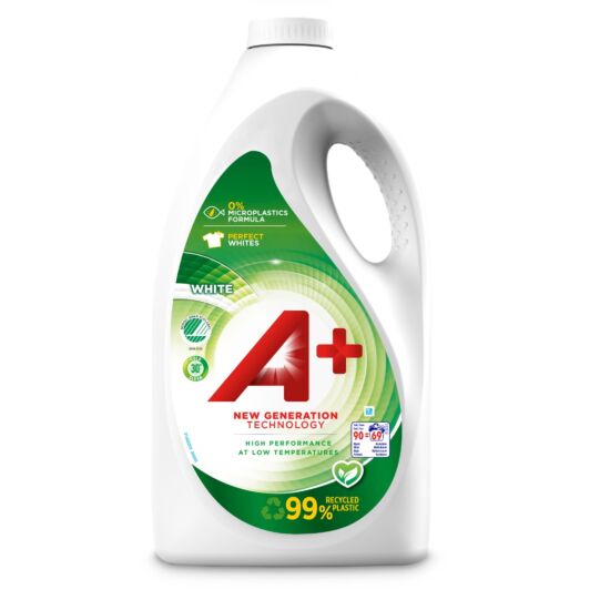 A + White flytende vaskemiddel - Forbruk - Hudpleiegrossisten