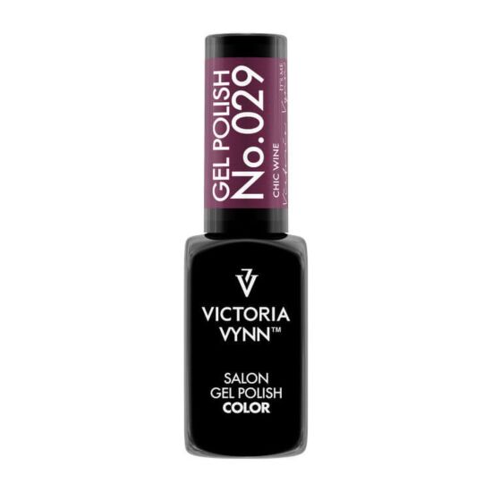 Gel Polish Color No. 029 Chic Wine 8ml - Victoria Vynn - Hudpleiegrossisten