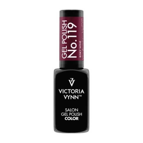 Gel Polish Color No. 119 Risky Wine 8ml - Victoria Vynn - Hudpleiegrossisten