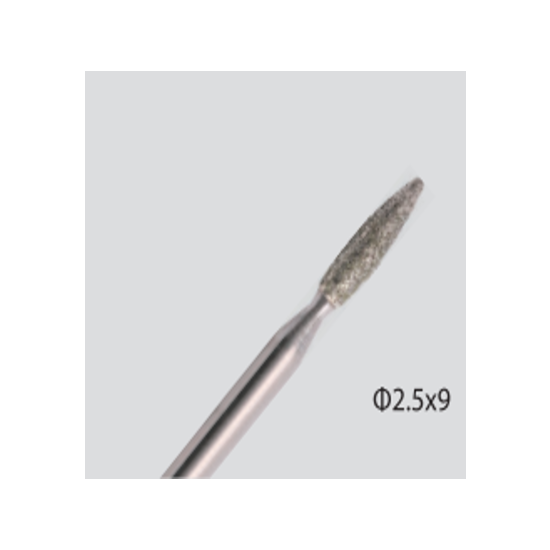 Drillbit diamant ø2,5x9 - Bor/Fresere - Hudpleiegrossisten