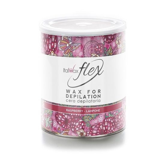 ItalWax Flex Raspberry 800 ml - ItalWax - Hudpleiegrossisten