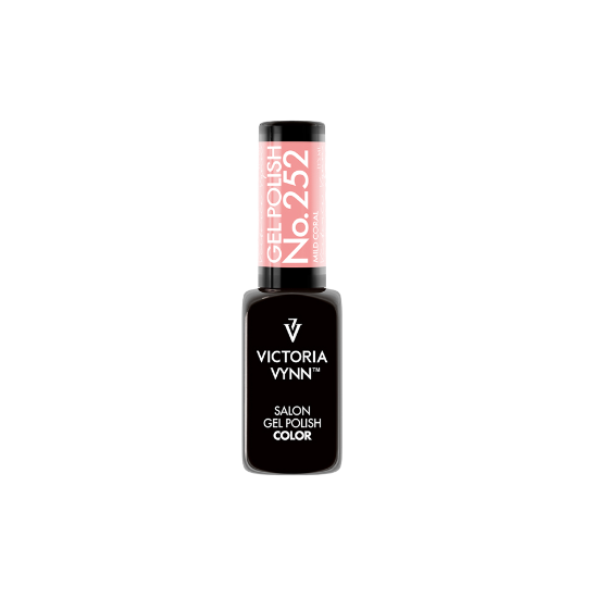 Gel Polish - 252 Mild Coral 8ml