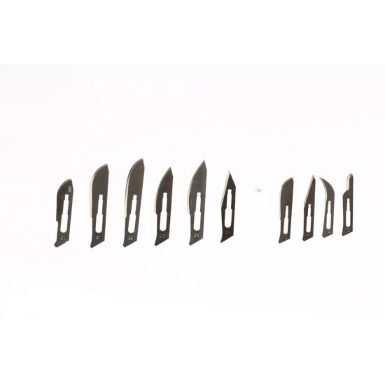 Skalpellblad - Carbon Steel (100 pk) - Skalpeller - Hudpleiegrossisten