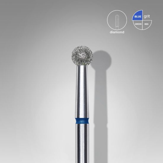 Staleks Neglebor Diamant "ball" Blå 3,5 mm