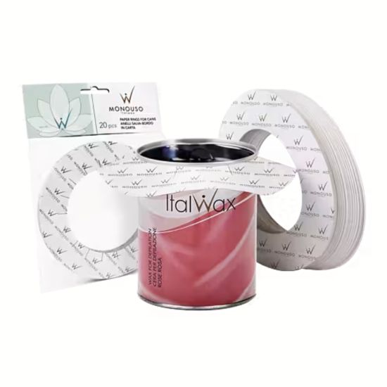 ItalWax Beskyttelsesringer voks 20 stk