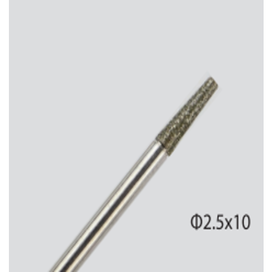 Drillbit diamant ø 2,5 x 10 - Bor/Fresere
