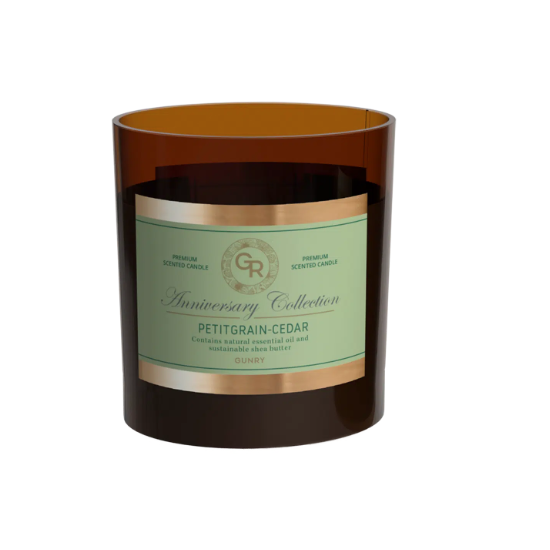Duftlys Anniversary  Petitgrain-Cedar 115g