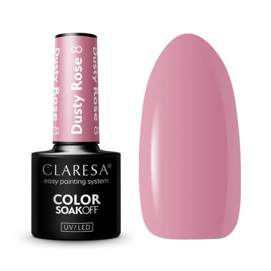 CLARESA DUSTY ROSE 8 5G