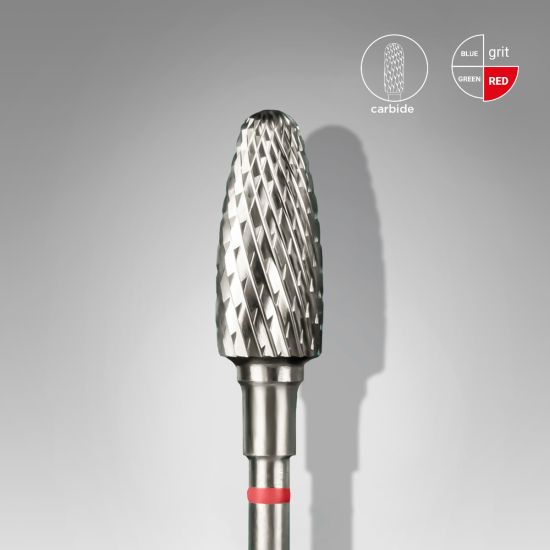 Staleks Neglebor Karbid "corn" Rød 5 mm/13 mm