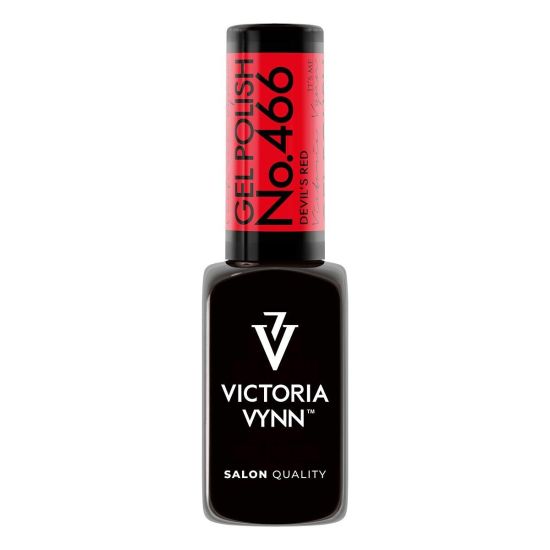 GEL POLISH 466 Devil`s Red, 8ml