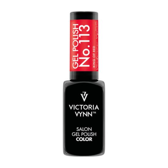 GEL POLISH COLOR NO. 113 KING OF RED - Victoria Vynn - Hudpleiegrossisten