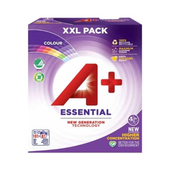 A + Essential vaskepulver 3,9 kg