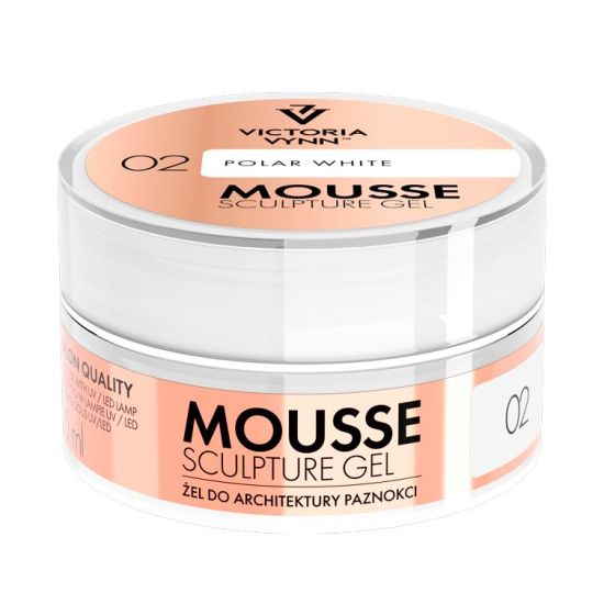 Mousse Sculpture Gel - 02 Polar white