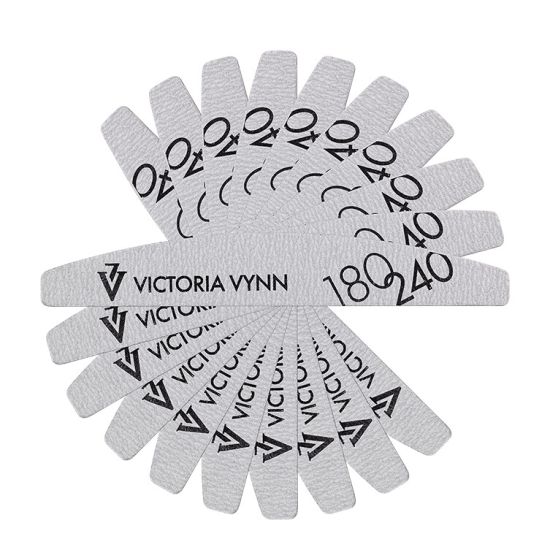 Nail file Victoria Vynn 180/240 10 pcs