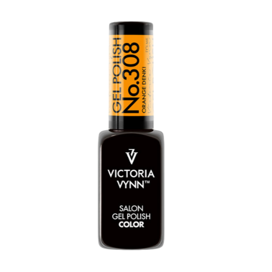 Gel Polish - 308 Orange Denki