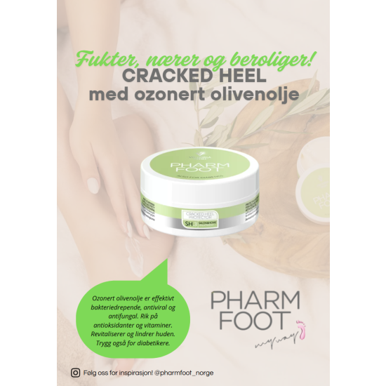 50x70 Plakat cracked heel