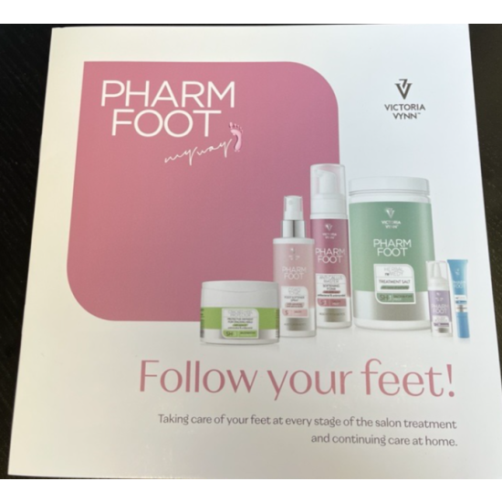 Pharm Foot brosjyre Follow your feet Engelsk