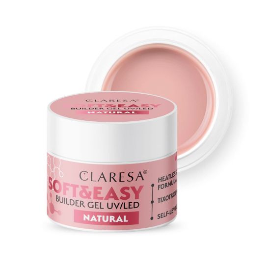 CLARESA BUILDER GEL SOFT&EASY BUILDER GEL NATURAL 12G