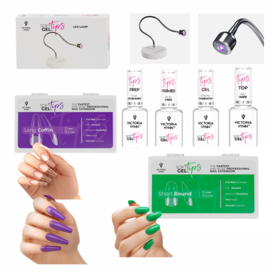 HG- SOFT GEL TIPS pakke VV