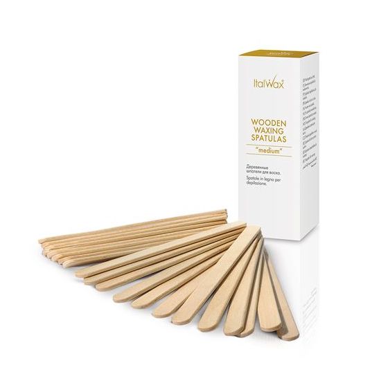 ItalWax Glowax Spatel Medium 50 stk