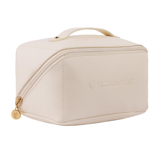 VV-cosmetic bag beige