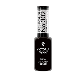 Gel Polish - 302 Silver Surprise 8ml