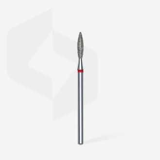Staleks Neglebor Diamant "flame" Rød 2,3 mm/10 mm
