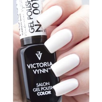 Gel Polish Color No. 001 Flawless White 8ml - Victoria Vynn - Hudpleiegrossisten