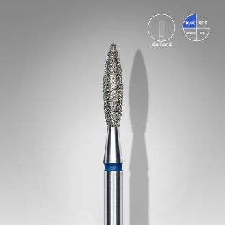 Staleks Neglebor Diamant "flame" Blå 2,3 mm/10 mm