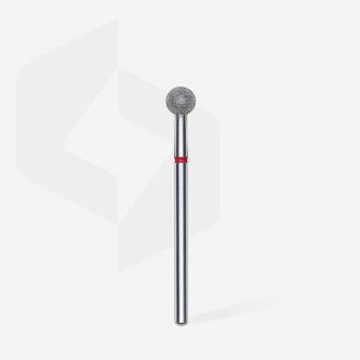 Staleks Neglebor Diamant "ball" Rød 5 mm 