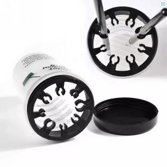 Brush cleaner bottle