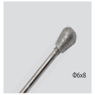 Drillbit diamant ø 6x8 - Bor/Fresere