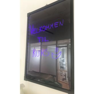 Tavle White Board m/ LED farge - Rammer og plakater