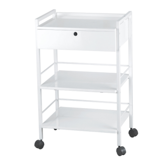 Ingvill tralle/ arbeidsbord Silverfox - Arbeidsbord - Hudpleiegrossisten