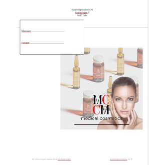 Journal MCCM - Plakater - Hudpleiegrossisten