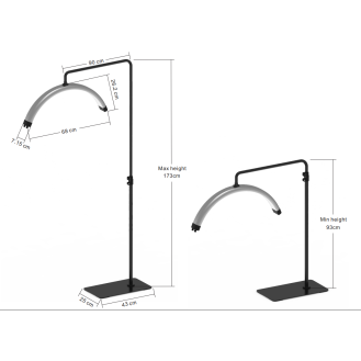 Arbeidslampe vippe extensions - Diverse - Hudpleiegrossisten