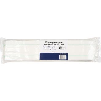 Engangsmopp 60 x 12 cm Mikrofiber 25 pk