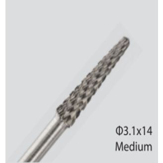 Drillbit taper radius ø4x13,5 - Bor/Fresere - Hudpleiegrossisten