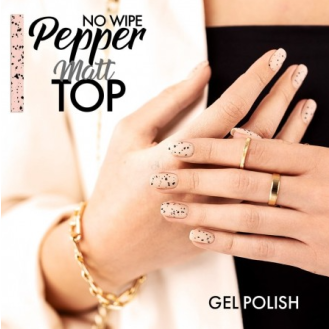 Gel Polish - Victoria Vynn, Gel Polish - Top Matt Pepper no wipe