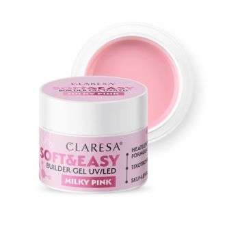 CLARESA BUILDER GEL SOFT&EASY BUILDER GEL MILKY PINK 90G